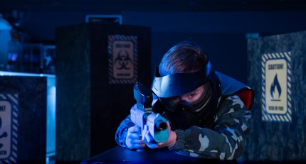 Praznovanje rojstnega dne in notranji paintball