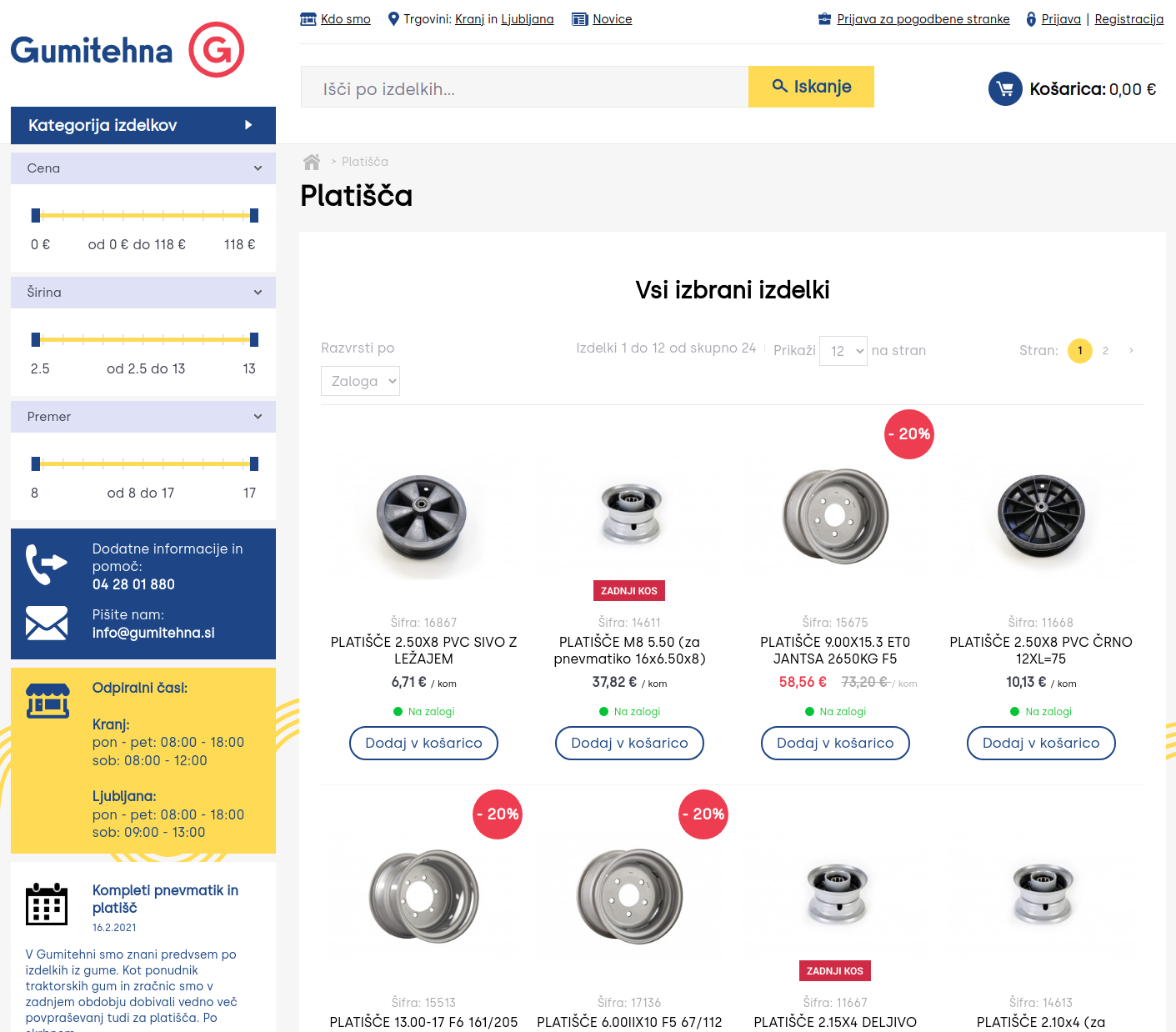 vrednost prvega mesta